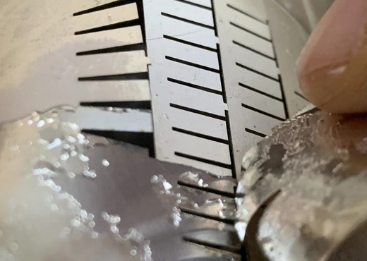Recyclage des matériaux plaqués argent